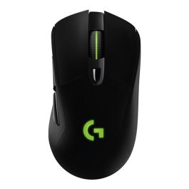 Logitech G703 Ratón Gaming Inalámbrico LIGHTSPEED HERO Óptico 16000 DPI con Sensor HERO, 6 Botones Programables y Peso Ajustable