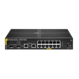 Hewlett Packard Enterprise Aruba CX 6100 12G Class 4 PoE 139W Switch de Acceso Gestionado Capa 2 con 2G/2SFP+ y Diseño Silencioso