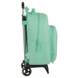 Safta Mochila 305+Carro 905 Blackfit8 Turquesa