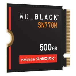 WD_BLACK SN770M SSD NVMe M.2 500 GB, PCIe 4.0, Factor de Forma 2230 (22x30 mm), para Portátil o Consola, TLC NAND