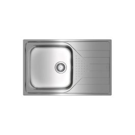 Fregadero de Un Seno Teka UNIVERSE 50TPX Acero Fregadero de Un Seno Teka UNIVERSE 50TPX Acero