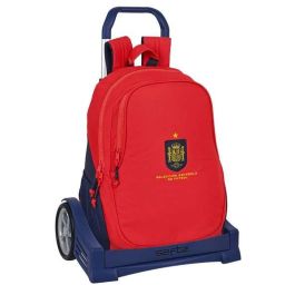 Mochila Escolar con Ruedas RFEF Rojo Azul (32 x 44 x 16 cm) Precio: 56.50000015. SKU: S4305580