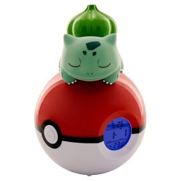 Teknofun Reloj Despertador Digital con Lámpara LED Bulbasaur Pokémon Pokeball con Fecha, Hora, Temperatura y Radio FM Precio: 38.50000022. SKU: B163SV3LBV