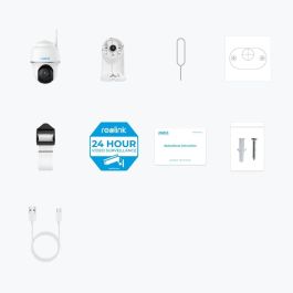 Reolink B420 Cámara Seguridad IP WiFi 3MP Interior/Exterior Batería con Detección de Personas y Vehículos