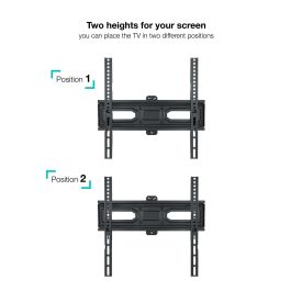 TOOQ SOPORTE PARED PANTALLAS 32-55" GIRA/INCLI NEGRO