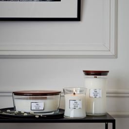 Vela Perfumada Woodwick Core Large White Teak 609 g Vela Perfumada Woodwick Core Large White Teak 609 g