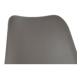 Taburete Scandi DKD Home Decor Gris Natural 55 x 109 x 48.5 cm