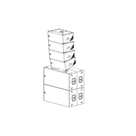 JBLPRO SRX910LA Placa Base para SRX910LA
