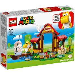LEGO 71422 Super Mario Set de Expansión: Pícnic en casa de Mario – Juego de construcción de 259 piezas