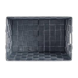 Cesta de Tela Kipit Gris 30x14x20 cm - 5L (18 Unidades) Cesta de Tela Kipit Gris 30x14x20 cm - 5L (18 Unidades)