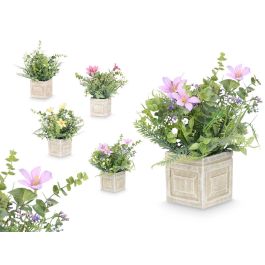 Maceta Cuadrada Flores Surtidos Col Ibergarden 20X32CM (8 Unidades) Precio: 44.5000006. SKU: B1C8VYV4C7