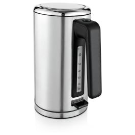 WMF 0413130011 Hervidor de Agua, 1.6L, 2400W, Acero Inoxidable, Indicador de Nivel de Agua, Protección Contra Sobrecalentamiento, Sin Cables