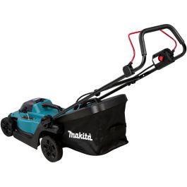 Makita DLM330Z Cortacésped manual sin cable, 450 m², 33 cm, 20-75 cm, 30 L, Batería 18V