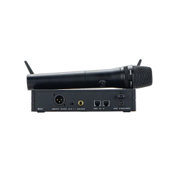 AKG Set Inalámbrico Micrófono HT300 y Receptor Estacionario SR300, 2.4 GHz, 30m Alcance