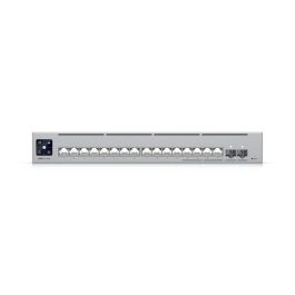 Ubiquiti Switch Layer 3 de 16 Puertos con 4x 2.5 GbE, 12x GbE, 2x 10G SFP+, Etherlighting™ y 50W