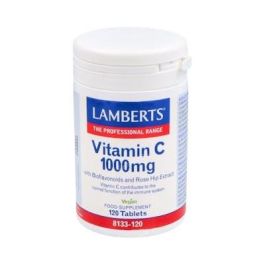 LAMBERTS Vitamina C 1000 mg con Bioflavonoides y Escaramujo 120 Comprimidos para Sistema Inmune y Reducir Cansancio Precio: 23.7900003. SKU: B1BNXYDX4X
