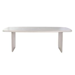 Mesa Comedor Moderno DKD Home Decor Blanco 100 x 76 x 218 cm