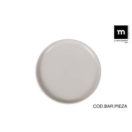 Fuente Redonda 20 cm Ivory Nordic Bril - La Mediterranea (12 Unidades) Precio: 28.49999999. SKU: B15WET9FHX