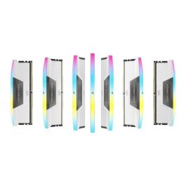 Corsair COR0840006662372 Memoria RAM Vengeance RGB DDR5 32GB Kit de 2 módulos de 16GB 6000MHz CL40 XMP 3.0 Disipador Negro