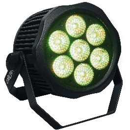 Algamlight PAR Led IP65 7 X 12W Hex RGBW+Ámbar+UV DMX Auto/Música Carcasa Aluminio Precio: 171.79000047. SKU: B1B79AELAP