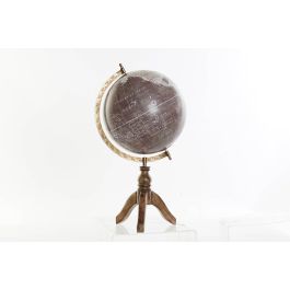 Globo Terraqueo Colonial DKD Home Decor Marron 25 x 50 x 28 cm