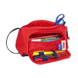 Estuche Escolar RFEF Azul Rojo 20 x 11 x 8.5 cm (32 Piezas)
