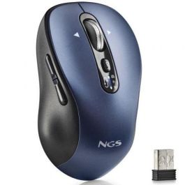 NGS Infinity-RB Ratón Inalámbrico Multidispositivo Bluetooth 5.1 2.4 GHz Recargable 3200 DPI Silencioso Ambidiestro Azul Precio: 28.99312823. SKU: B14E32PEJV