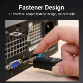 Vention HBLBH Cable Conversor DisplayPort Macho a VGA Macho Negro 2m 1080p