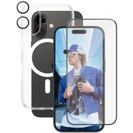 PanzerGlass CARE Flagship 3-en-1 Protector de Pantalla para iPhone 16, Transparente, Resistente a Rayones y Golpes Precio: 61.58999946. SKU: B17QCMQ7K9