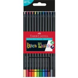 Faber-Castell 116412 Estuche 12 Lápices de Colores Black Edition Precio: 10.58999986. SKU: B12KFZXX4T