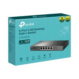 TP-Link TL-SG105PP-M2 Switch No Administrado Gigabit Ethernet (10/100/1000) PoE Negro