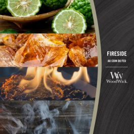 Vela Perfumada Woodwick Core Ellipse Fireside 453 g Vela Perfumada Woodwick Core Ellipse Fireside 453 g