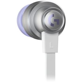 Logitech G333 Auriculares In-Ear con Micrófono, Cableado 3.5mm, Blanco para Oculus Quest 2 256 GB y 64 GB