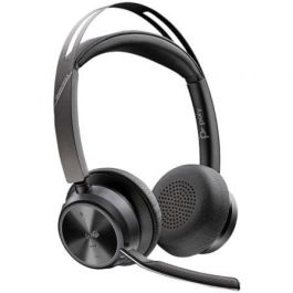 Poly 9T9J4AA Auriculares Inalámbricos Voyager Focus 2 para Microsoft Teams con Micrófono Cancelación Ruido ANC Bluetooth Adaptador USB-C/A Soporte de Carga Negro. Poly 9T9J4AA Auriculares Inalámbricos Voyager Focus 2 para Microsoft Teams con Micrófono Cancelación Ruido ANC Bluetooth Adaptador USB-C/A Soporte de Carga Negro.