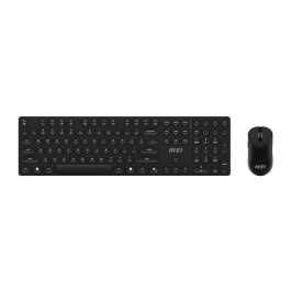 MSI Combo Teclado y Ratón Inalámbrico FORGE K210 W con Conexión USB y Batería Recargable para Windows 10 y posterior - Español Precio: 39.58999968. SKU: B1DKA6N373
