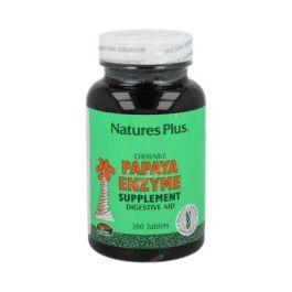 NATURES PLUS Papaya Enzyme, 360 Comprimidos Masticables, Favorece Digestión de Proteínas, Apto Vegetarianos Precio: 26.4999999. SKU: B13CG5EZML