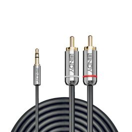 Lindy 1m 3.5mm to Phono Audio Cable, Cromo Line Lindy 1m 3.5mm to Phono Audio Cable, Cromo Line