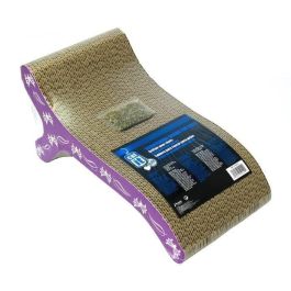 Rascador de cartón corrugado 46x22x20 cm violeta Precio: 24.58999994. SKU: B1GNW7LPY5