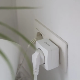 Chacon CHA5411478546702 Juego de 2 Mini Enchufes con Mando a Distancia - Encendido/Apagado - Blanco - 2300 W (FR)