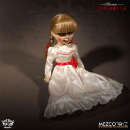 MEZCO TOYZ Figura Annabelle Living Dead Dolls 25cm con Ropa de Tela y 5 Puntos de Articulación