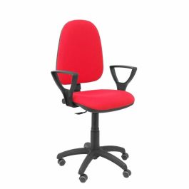Piqueras y Crespo Silla de Oficina Ayna Regulable en Altura C- Brazos Fijos, Ruedas de Parqué, Bali Rojo Precio: 120.50000017. SKU: S5702081