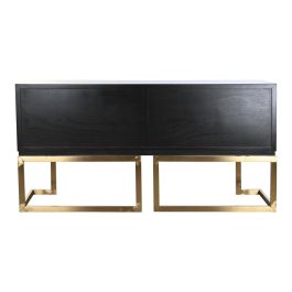 Buffet Oriental DKD Home Decor Negro Bronce 50 x 90 x 180 cm