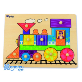 Andreutoys Puzle de Madera Tren 10 Piezas Precio: 10.50000006. SKU: B1GNP7H59L