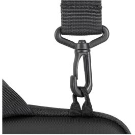 Rivacase 5116 - Funda Antishock rígida para Portátil/Chromebook/MacBook 11.6"-14" Negro, Asa y Correa Hombro