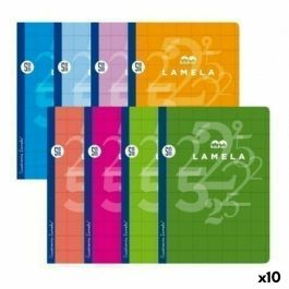 Libreta Lamela Multicolor Cuarto (10 Unidades) Libreta Lamela Multicolor Cuarto (10 Unidades)