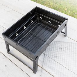 Barbacoa Plegable Portátil para Carbón BearBQ InnovaGoods Barbacoa Plegable Portátil para Carbón BearBQ InnovaGoods