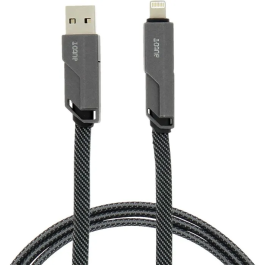Auto-T 540313 Cable Plano USB-C con 4 Conectores Precio: 22.49999961. SKU: B1GAT8WEJL