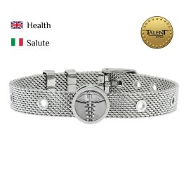 Pulsera Unisex Health Talent Jewels TJA-2-04-03-1-235 Plateado
