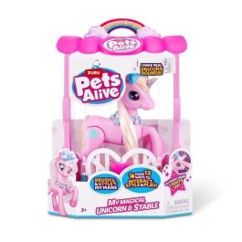 Unicornio Interactivo - ZURU - My Magical Unicorn Pets Alive - 13 interacciones y juegos para descubrir la magia de tu unicornio Unicornio Interactivo - ZURU - My Magical Unicorn Pets Alive - 13 interacciones y juegos para descubrir la magia de tu unicornio