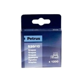 Petrus Grapa cobreada 530/10mm 77515, caja 1200 piezas, alambre cobreado, 11.4x10mm Precio: 3.50000002. SKU: S7918142
